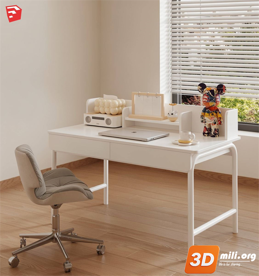 Kid's table and chairs Skp Files 